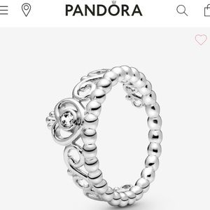 🤍Pandora Princess Ring🤍